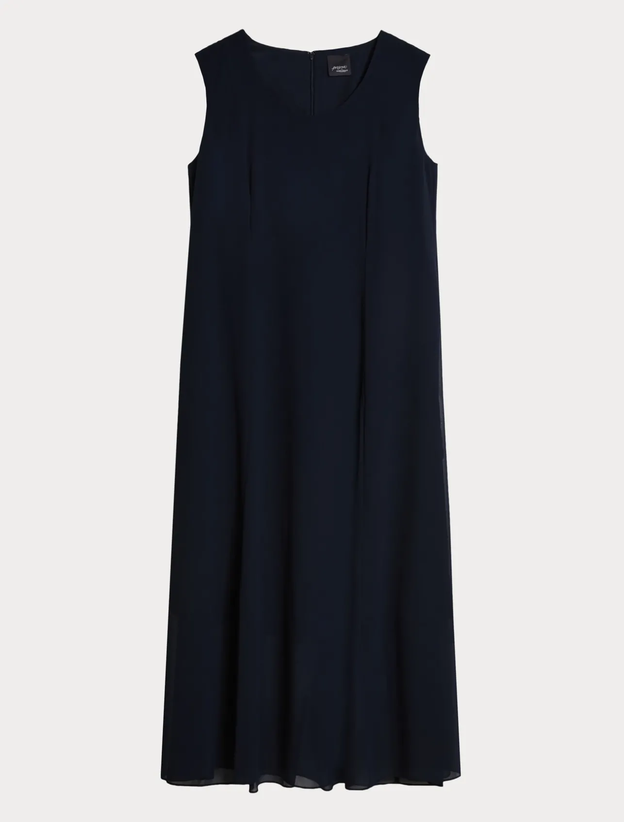 Outlet Marina Rinaldi Georgette dress ULTRAMARINE