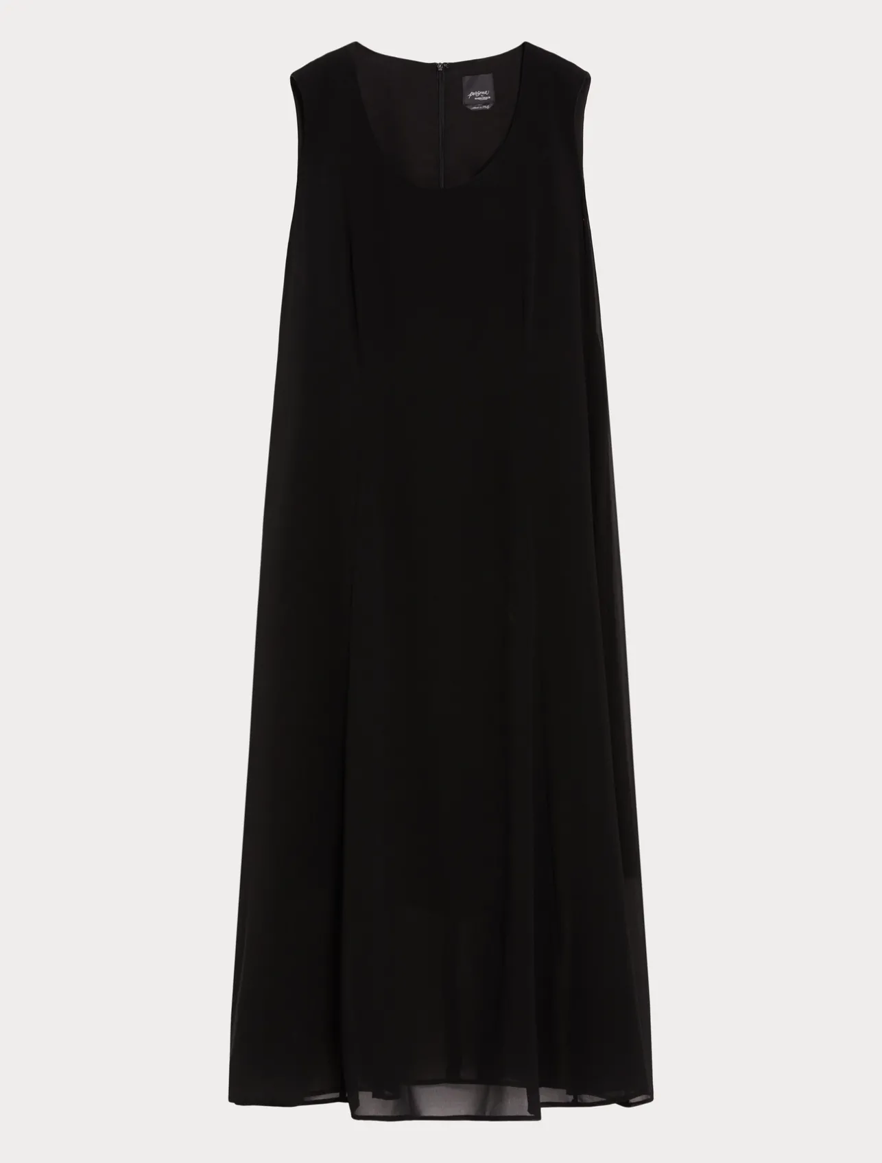 Online Marina Rinaldi Georgette dress BLACK