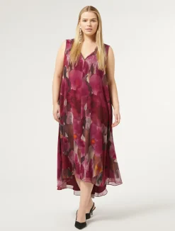 Sale Marina Rinaldi Georgette dress RUBY