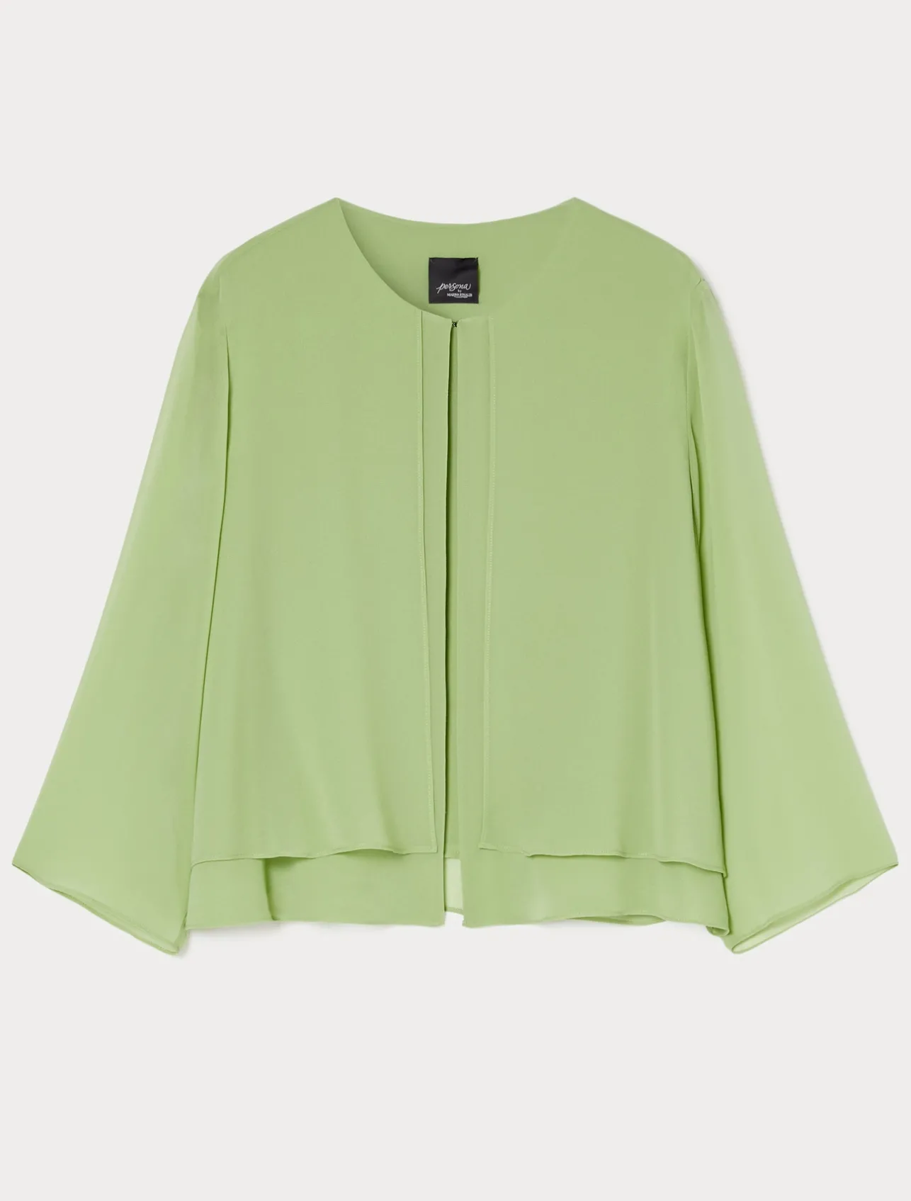 Discount Marina Rinaldi Georgette jacket OLIVEGREEN