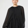 Best Marina Rinaldi Georgette shrug BLACK