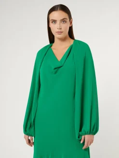 Hot Marina Rinaldi Georgette shrug GREEN