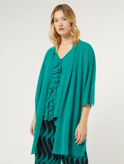 Sale Marina Rinaldi Georgette shrug JADE