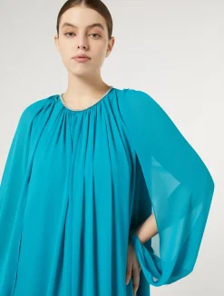 Hot Marina Rinaldi Georgette shrug TURQUOISE