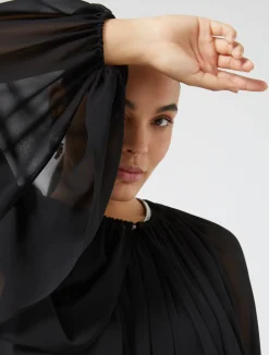 Best Marina Rinaldi Georgette shrug BLACK
