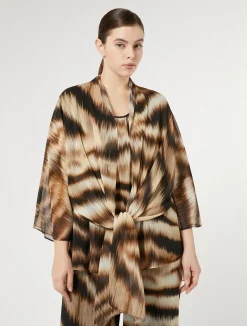 Best Marina Rinaldi Georgette shrug BLACK