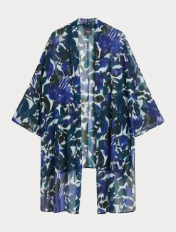 Best Marina Rinaldi Georgette shrug COFFEE