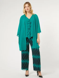 Sale Marina Rinaldi Georgette shrug JADE