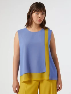 Best Marina Rinaldi Georgette top AVIO