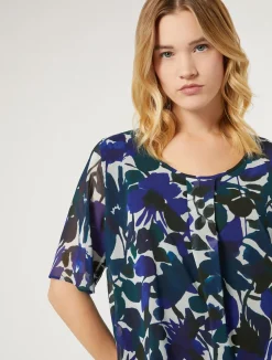 Best Marina Rinaldi Georgette top COFFEE