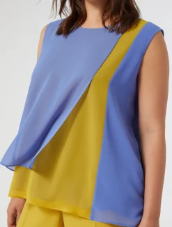 Best Marina Rinaldi Georgette top AVIO