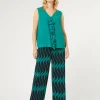 Hot Marina Rinaldi Georgette trousers ULTRAMARINE