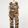 Sale Marina Rinaldi Georgette trousers BLACK