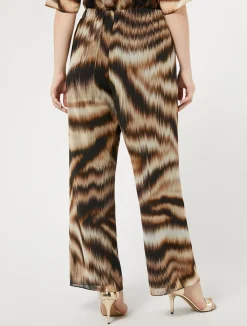 Sale Marina Rinaldi Georgette trousers BLACK