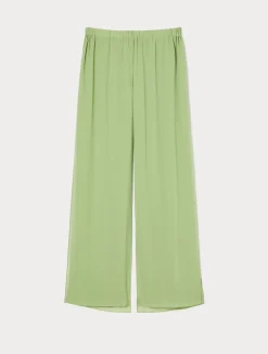 Online Marina Rinaldi Georgette trousers OLIVEGREEN