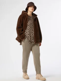 Best Marina Rinaldi Hat with soft texture CHOCOLATE