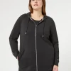 Online Marina Rinaldi Interlock jersey sweatshirt BLACK