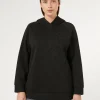 New Marina Rinaldi Interlock jersey sweatshirt BLACK