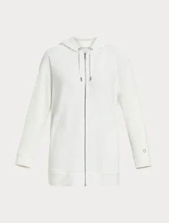Hot Marina Rinaldi Interlock jersey sweatshirt WHITE