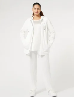 Hot Marina Rinaldi Interlock jersey sweatshirt WHITE