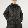 Hot Marina Rinaldi Iridescent fabric lining BLACK