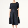 Hot Marina Rinaldi Jacquard fabric skirt ULTRAMARINE
