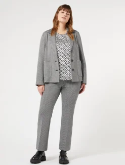 Hot Marina Rinaldi Jacquard jersey jacket BLACK
