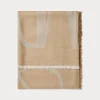 Fashion Marina Rinaldi Jacquard stole in a cashmere blend BEIGE