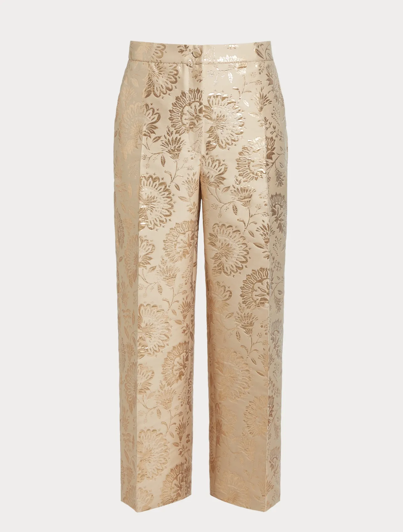 Discount Marina Rinaldi Jacquard trousers HONEY