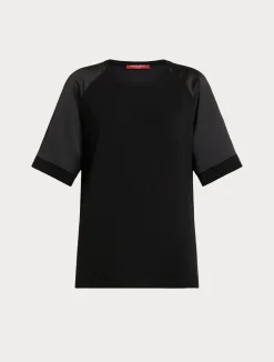 Clearance Marina Rinaldi Jersey sweatshirt BLACK