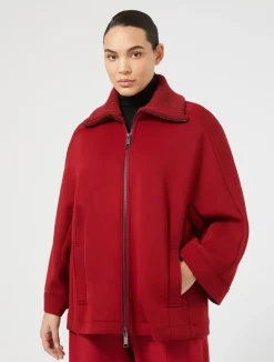 Outlet Marina Rinaldi Jersey cape RED