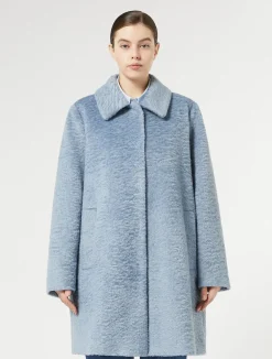 Outlet Marina Rinaldi Jersey coat LIGHTBLUE