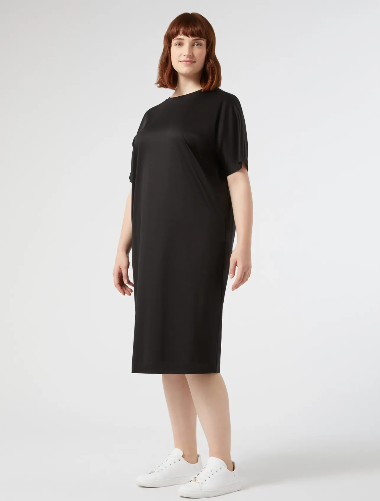 New Marina Rinaldi Jersey dress BLACK
