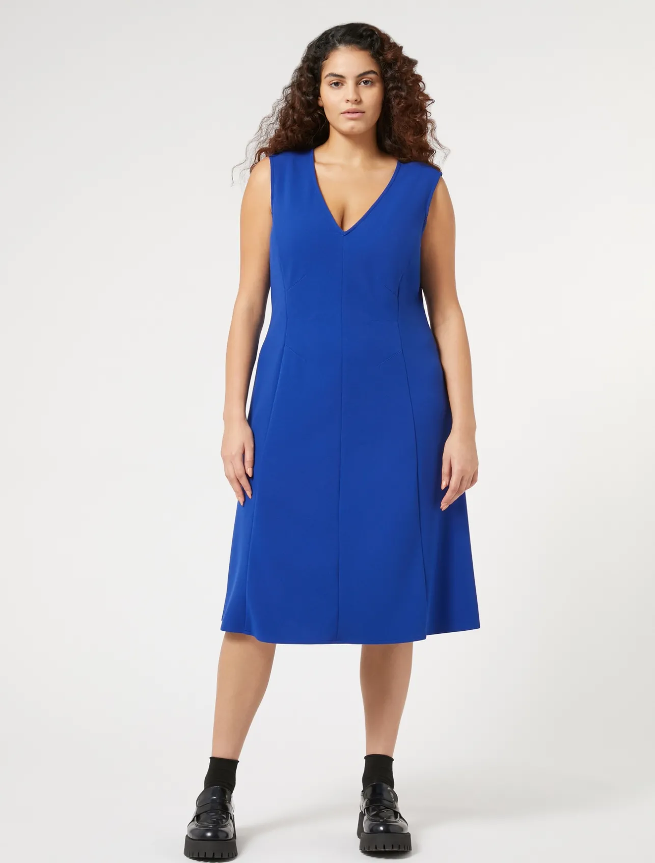 Hot Marina Rinaldi Jersey dress CORNFLOWERBLUE