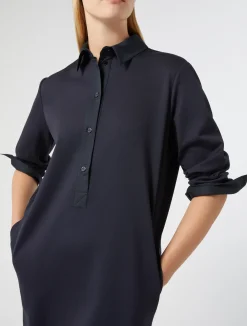Hot Marina Rinaldi Jersey dress NAVY