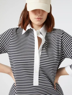 Sale Marina Rinaldi Jersey dress NAVY