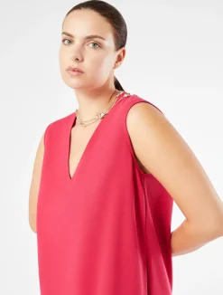 Clearance Marina Rinaldi Jersey dress FUCHSIA