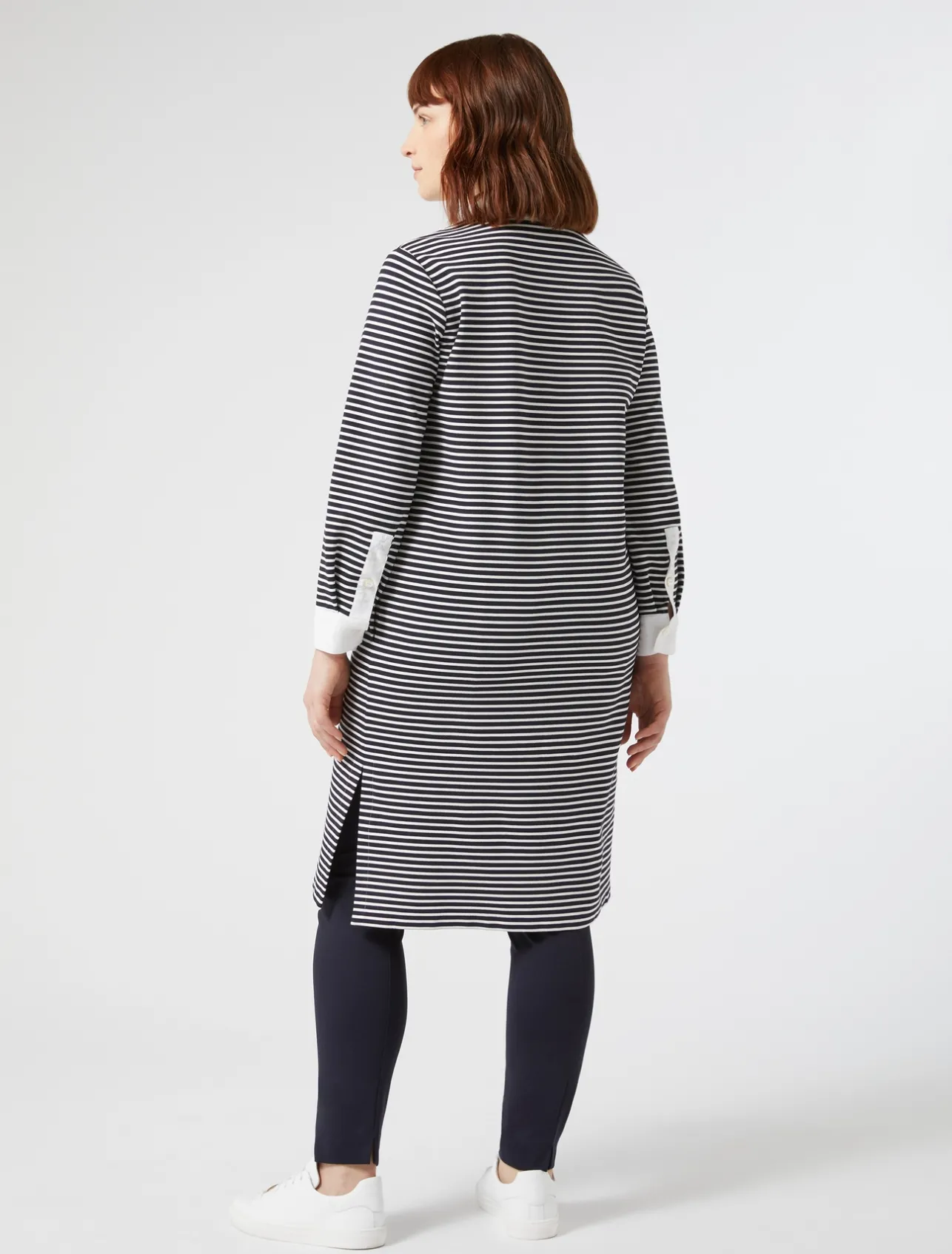 Sale Marina Rinaldi Jersey dress NAVY