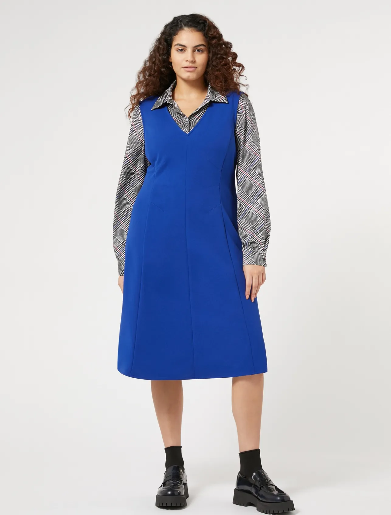 Hot Marina Rinaldi Jersey dress CORNFLOWERBLUE