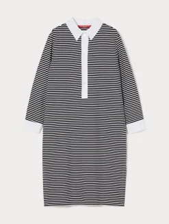 Sale Marina Rinaldi Jersey dress NAVY