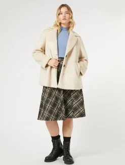 Discount Marina Rinaldi Jersey heavy jacket ALBINO