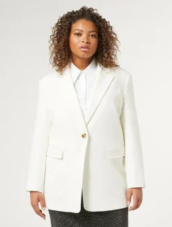 Hot Marina Rinaldi Jersey jacket WHITE
