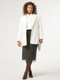 Hot Marina Rinaldi Jersey jacket WHITE