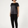 Sale Marina Rinaldi Jersey joggers BLACK