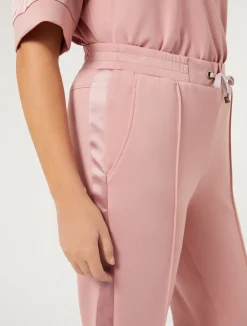 Sale Marina Rinaldi Jersey joggers ANTIQUEROSE