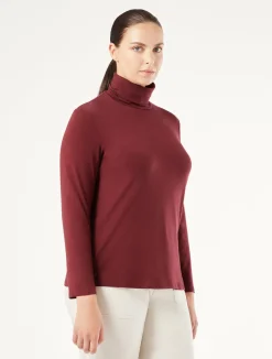 Online Marina Rinaldi Jersey jumper AUBERGINE
