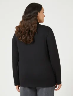 Fashion Marina Rinaldi Jersey jumper BLACK