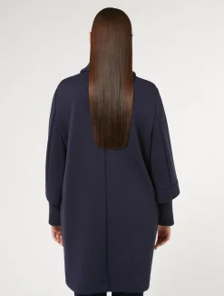 Clearance Marina Rinaldi Jersey pea coat MIDNIGHTBLUE