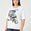 Best Marina Rinaldi Jersey print T-shirt OPTICALWHITE