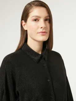 Clearance Marina Rinaldi Jersey shirt BLACK